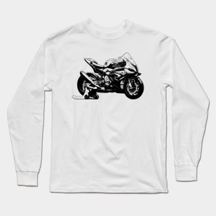 S1000RR Bike Sketch Art Long Sleeve T-Shirt